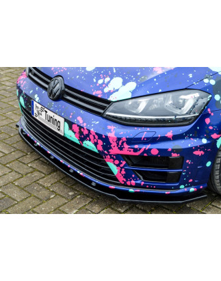 Spoiler paraurti anteriore in abs VW Golf 7 R + R-Line Typ AU (Cod. IN-INF-280031/7R-ABS-C)