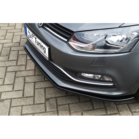 Spoiler paraurti anteriore in abs VW Polo 5 6C (Cod. IN-INF-290031B-ABS-C)