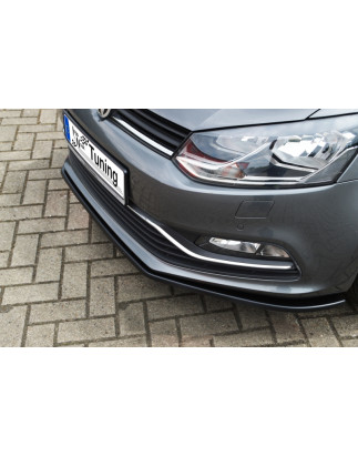 Spoiler paraurti anteriore in abs VW Polo 5 6C (Cod. IN-INF-290031B-ABS-G)