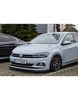 Spoiler paraurti anteriore in abs VW Polo 6  2G (Cod. IN-INF-290031C-ABS-G)