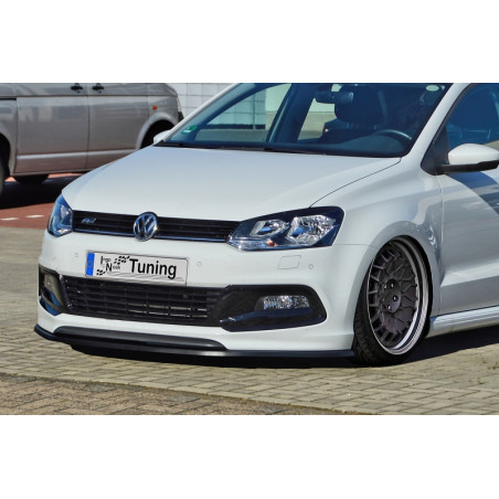 Spoiler paraurti anteriore in abs VW Polo 5 6C R-Line (Cod. IN-INF-290031RL-ABS)