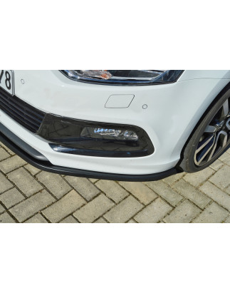 Spoiler paraurti anteriore in abs VW Polo 5 6C R-Line (Cod. IN-INF-290031RL-ABS-C)