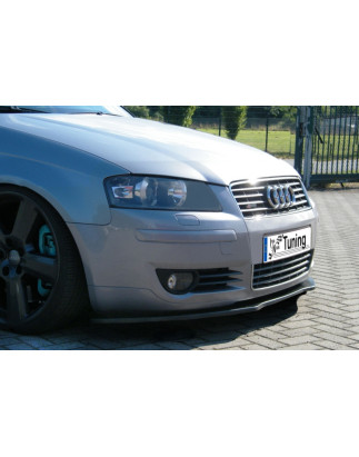 Spoiler paraurti anteriore in abs Audi A3 8P  (Cod. IN-INF-360031-ABS-C-2)