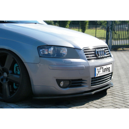 Spoiler paraurti anteriore in abs Audi A3 8P  (Cod. IN-INF-360031-ABS-G-2)