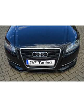 Spoiler paraurti anteriore in abs Audi A3 Sportback 8PA Facelift (Cod. IN-INF-360031B-ABS-2)