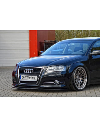 Spoiler paraurti anteriore in abs Audi A3 Sportback 8PA Facelift (Cod. IN-INF-360031B-ABS-G-2)