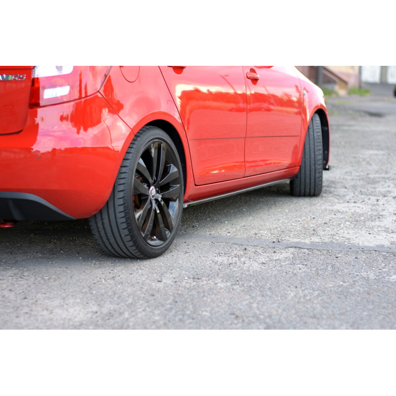 Diffusori minigonne Skoda Fabia RS Mk2 (Cod. M-SK-FA-2-RS-SD1G)
