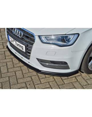 Spoiler paraurti anteriore in abs Audi A3 + Sportback 8VA (Cod. IN-INF-360031C-ABS-C)