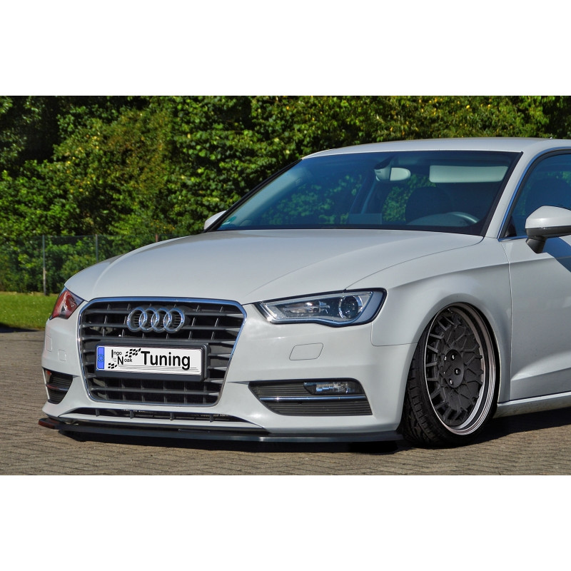 Spoiler paraurti anteriore in abs Audi A3 + Sportback 8VA (Cod. IN-INF-360031C-ABS-G)