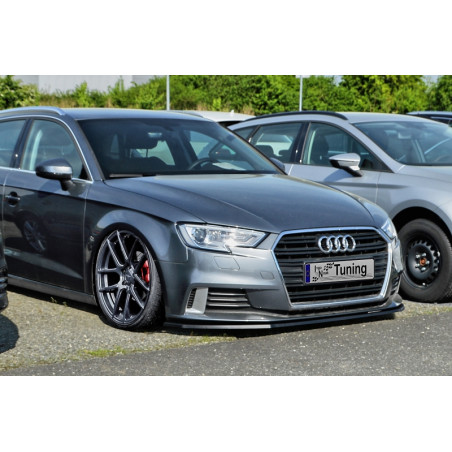 Spoiler paraurti anteriore in abs Audi A3 Typ 8V + Sportback (Cod. IN-INF-360031C(F)-ABS)
