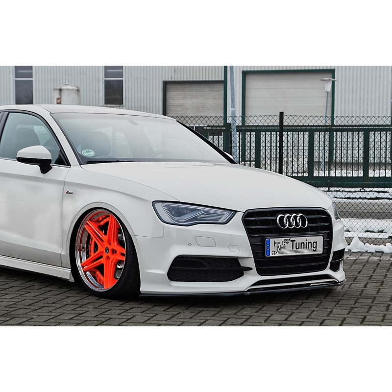 Spoiler paraurti anteriore in abs Audi A3 8V S-Line + S3 berlina (Cod. IN-INF-360031CL-ABS)