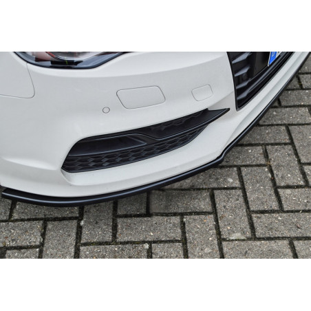 Spoiler paraurti anteriore in abs Audi A3 8V S-Line + S3 berlina (Cod. IN-INF-360031CL-ABS-G)