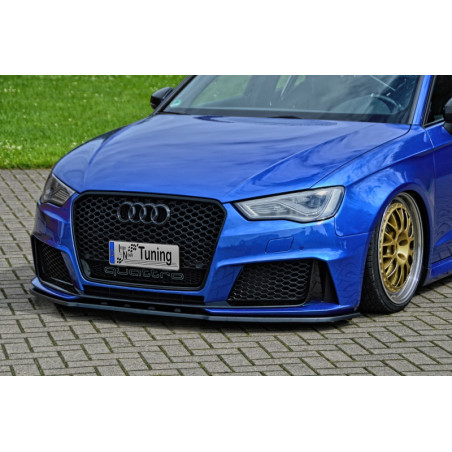 Spoiler paraurti anteriore in abs Audi RS3 8VA (Cod. IN-INF-360031CRS-ABS-C)