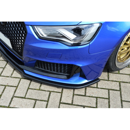 Spoiler paraurti anteriore in abs Audi RS3 8VA (Cod. IN-INF-360031CRS-ABS-C)