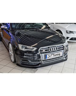 Spoiler paraurti anteriore in abs Audi A3 / S3 Typ 8V + Sportback  (Cod. IN-INF-360031CSL-ABS-C)