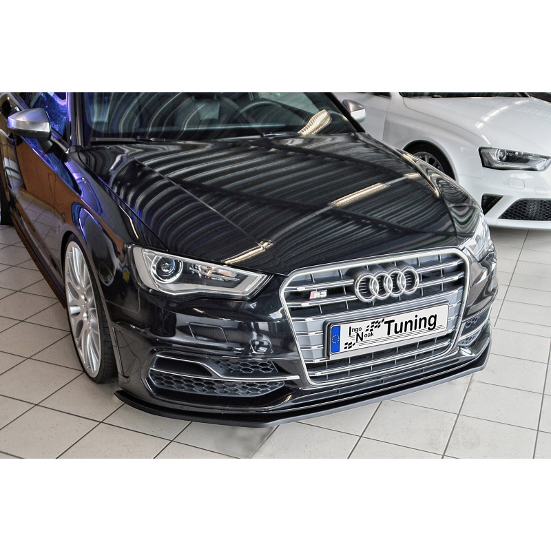 Spoiler paraurti anteriore in abs Audi A3 / S3 Typ 8V + Sportback  (Cod. IN-INF-360031CSL-ABS-G)