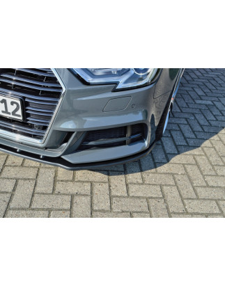 Spoiler paraurti anteriore in abs Audi A3 / S3 Typ 8V + Sportback  (Cod. IN-INF-360031CSL(F)-ABS-G)