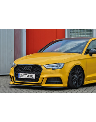 Spoiler paraurti anteriore in abs Audi A3 8V S-Line + S3 berlina (Cod. IN-INF-360031CSL(F)L-ABS-C)