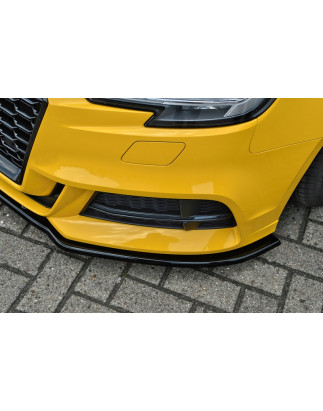 Spoiler paraurti anteriore in abs Audi A3 8V S-Line + S3 berlina (Cod. IN-INF-360031CSL(F)L-ABS-C)