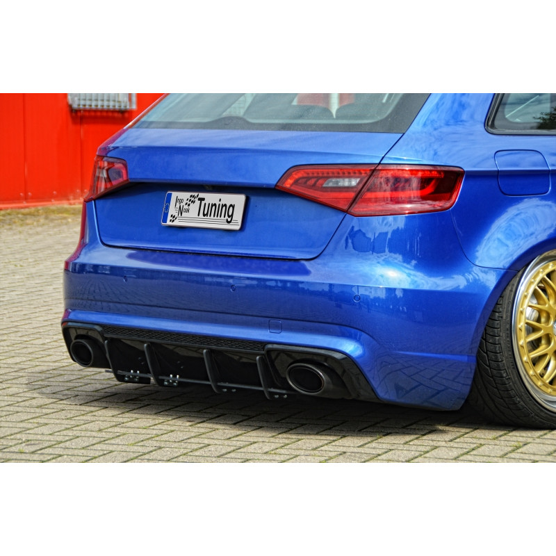 Kit pinne posteriori per diffusore  Audi RS3 8VA (Cod. IN-INF-360045CRSRT-ABS)