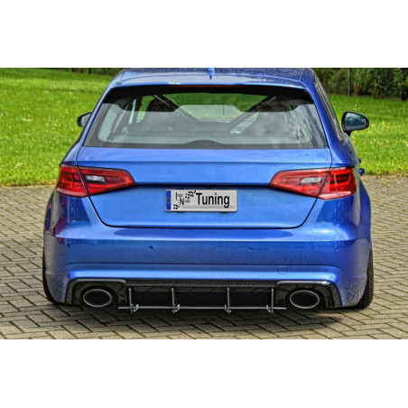 Kit pinne posteriori per diffusore  Audi RS3 8VA (Cod. IN-INF-360045CRSRT-ABS)