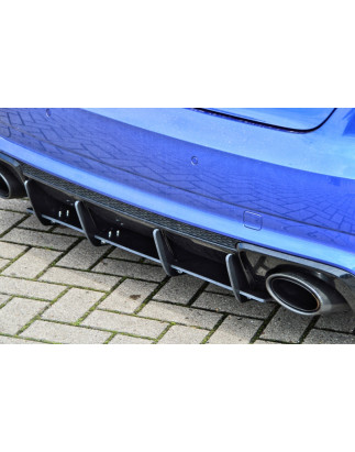 Kit pinne posteriori per diffusore  Audi RS3 8VA (Cod. IN-INF-360045CRSRT-ABS)