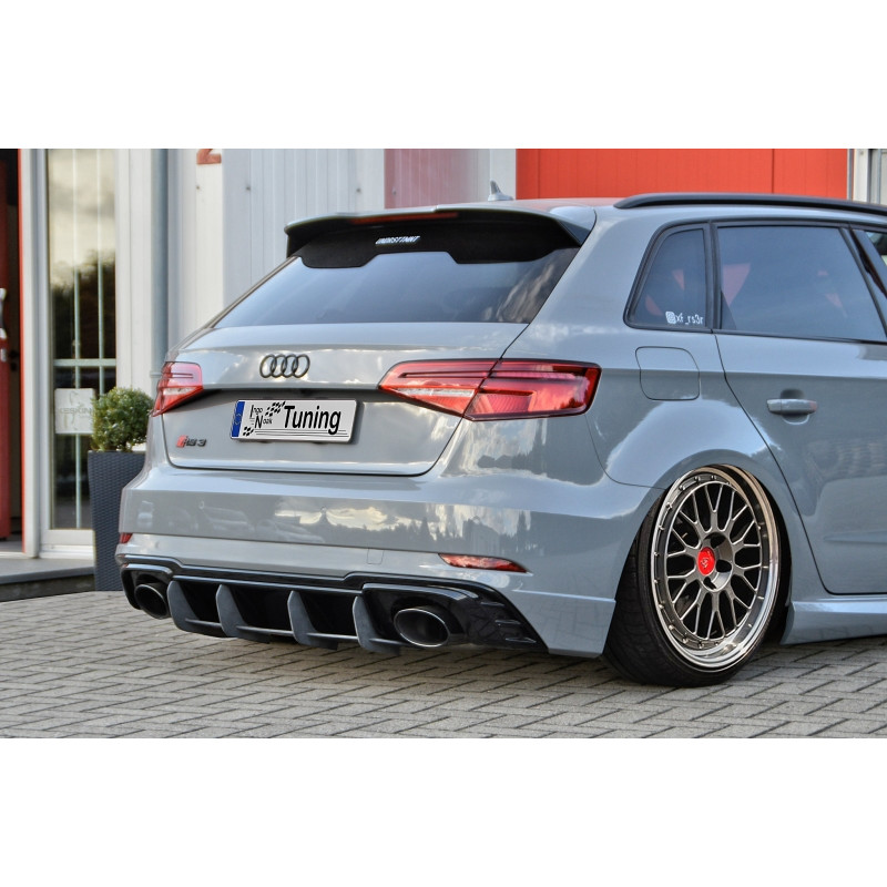 Kit pinne posteriori per diffusore  Audi RS3 8V Facelift (Cod. IN-INF-360045CRSRT(F)-ABS)