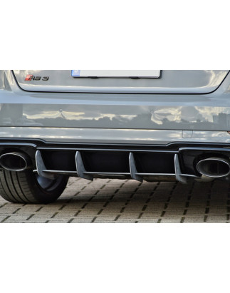 Kit pinne posteriori per diffusore  Audi RS3 8V Facelift (Cod. IN-INF-360045CRSRT(F)-ABS)
