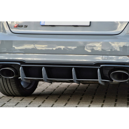 Kit pinne posteriori per diffusore  Audi RS3 8V Facelift (Cod. IN-INF-360045CRSRT(F)-ABS)