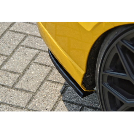Set sottoparaurti laterali posteriori in abs Audi A3 8V S-Line + S3 berlina (Cod. IN-INF-360045CSL(F