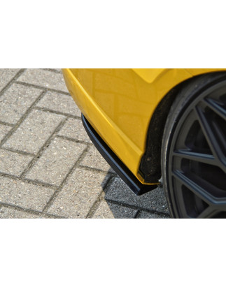 Set sottoparaurti laterali posteriori in abs Audi A3 8V S-Line + S3 berlina (Cod. IN-INF-360045CSL(F