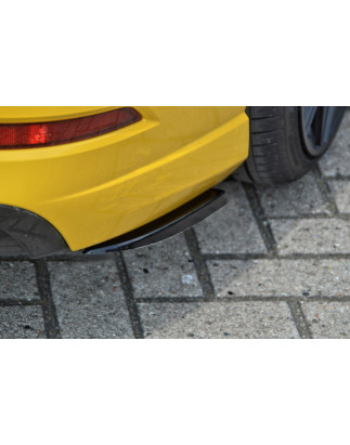 Set sottoparaurti laterali posteriori in abs Audi A3 8V S-Line + S3 berlina (Cod. IN-INF-360045CSL(F