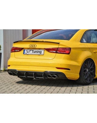 Kit pinne posteriori per diffusore  Audi A3 8V S-Line + S3 berlina (Cod. IN-INF-360045CSL(F)L RT-ABS