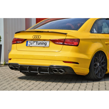 Kit pinne posteriori per diffusore  Audi A3 8V S-Line + S3 berlina (Cod. IN-INF-360045CSL(F)L RT-ABS