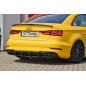 Kit pinne posteriori per diffusore  Audi A3 8V S-Line + S3 berlina (Cod. IN-INF-360045CSL(F)L RT-ABS