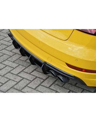 Kit pinne posteriori per diffusore  Audi A3 8V S-Line + S3 berlina (Cod. IN-INF-360045CSL(F)L RT-ABS