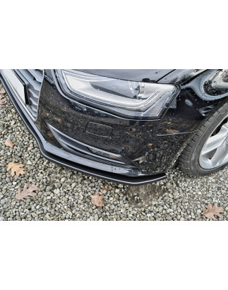 Spoiler paraurti anteriore in abs Audi A4 / B8 Facelift (Cod. IN-INF-370031A-ABS-G-2)