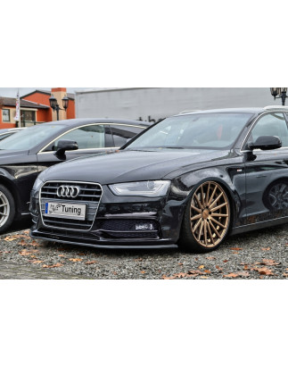 Spoiler paraurti anteriore in abs Audi A4 / B8 Facelift S-Line (Cod. IN-INF-370031B-ABS-C)
