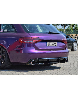 Kit pinne posteriori per diffusore adatto per veicoli mit Serienmäßigen  Auspuff Audi A4 / B8 (Cod
