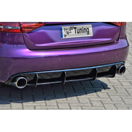 Kit pinne posteriori per diffusore adatto per veicoli mit Serienmäßigen  Auspuff Audi A4 / B8 (Cod