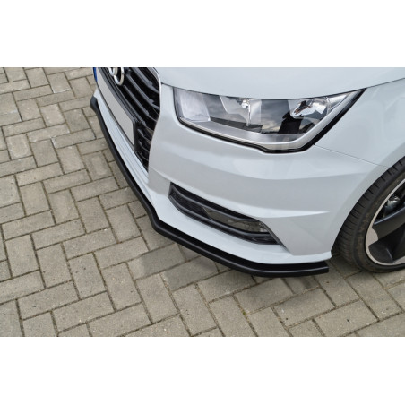 Spoiler paraurti anteriore in abs Audi A1 (8X) + Sportback (Cod. IN-INF-390031BSL-ABS)
