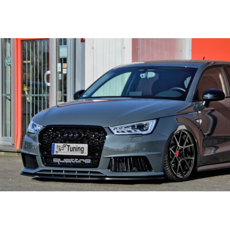 Spoiler paraurti anteriore in abs Audi S1 (8X) + Sportback (Cod. IN-INF-390031BSL-ABS (S1))