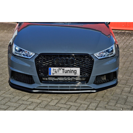 Spoiler paraurti anteriore in abs Audi S1 (8X) + Sportback (Cod. IN-INF-390031BSL-ABS (S1))