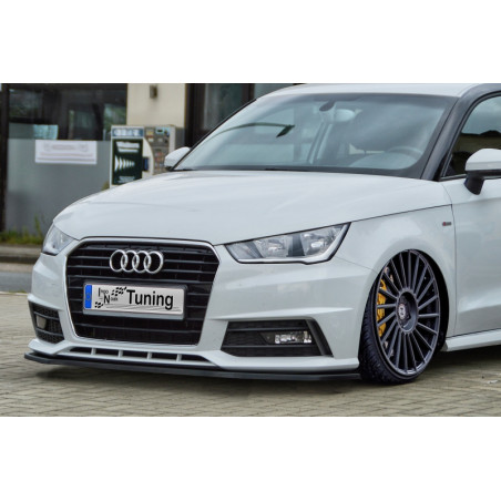 Spoiler paraurti anteriore in abs Audi A1 (8X) + Sportback (Cod. IN-INF-390031BSL-ABS-C)