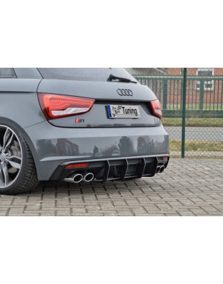 Kit pinne posteriori per diffusore  Audi S1 (8X) + Sportback (Cod. IN-INF-390045BS1RT-ABS)