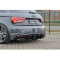 Kit pinne posteriori per diffusore  Audi S1 (8X) + Sportback (Cod. IN-INF-390045BS1RT-ABS)
