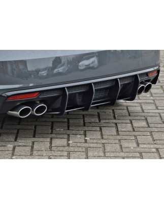 Kit pinne posteriori per diffusore  Audi S1 (8X) + Sportback (Cod. IN-INF-390045BS1RT-ABS)