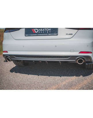 Sottoparaurti posteriore Audi A5 S-Line F5 Coupe / Sportback (Cod. M-AU-A5-2-SLINE-SB-RS1G)