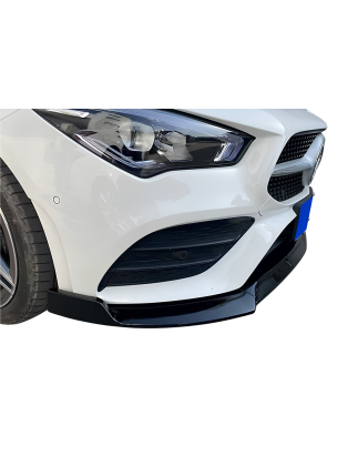 Spoiler Anteriore Mercedes W177 Look BRS Nero lucido (Cod. E-TCM0471)
