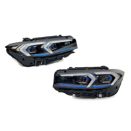 Fari Anteriori BMW G20 / G21 2019-2021 Look LCI 2023 (Cod. E-FAB0169)